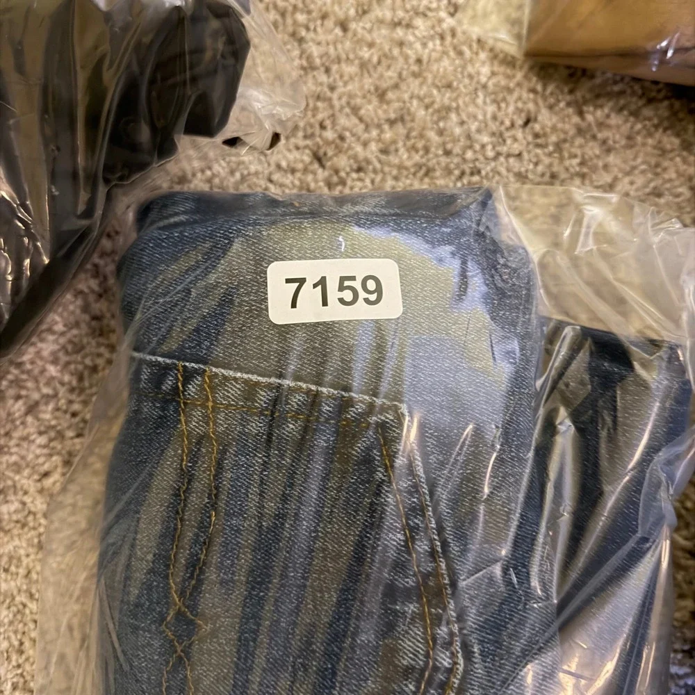Lucky Brand‎ 221 Original Straight Mens Blue Jeans 34x32 Medium Wash Denim